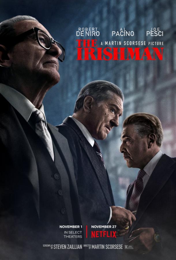 Фильм Ирландец 2019 смотреть онлайн с Робертом Де Ниро и Аль Пачино